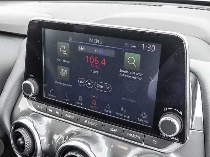 Nissan Juke N-Connecta 1.0 DIG-T EU6d-T Navi LED Apple CarPlay Android Auto Klimaautom Fahre