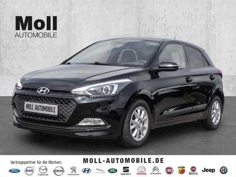 Hyundai i20 Style 1.2 EU6d-T Klimaautom SHZ LenkradHZG Spurhalteass. Alarm Temp Tel. -Vorb.